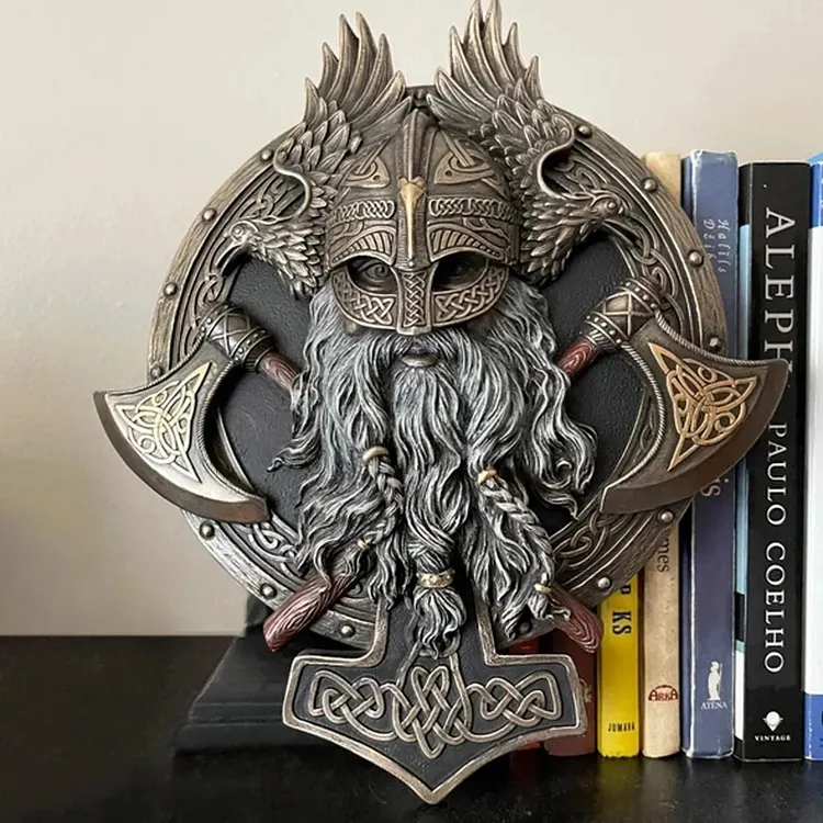 🪓Vintage Viking Berserker Double Axe Wall Decorative Plaque - Decorative Plaque🔥