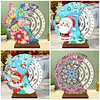 Diamond Painting Calendar Ornaments Wooden Rotating Calendar Desk Decor Kit