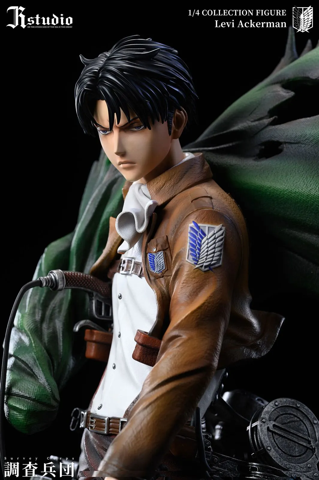 1/4 Scale A Project Series 003 Erwin Smith & 004 Levi Ackerman