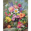 (Multi-Syle)Flower-Paint by Numbers Acrylic Painting(Multi-Size)