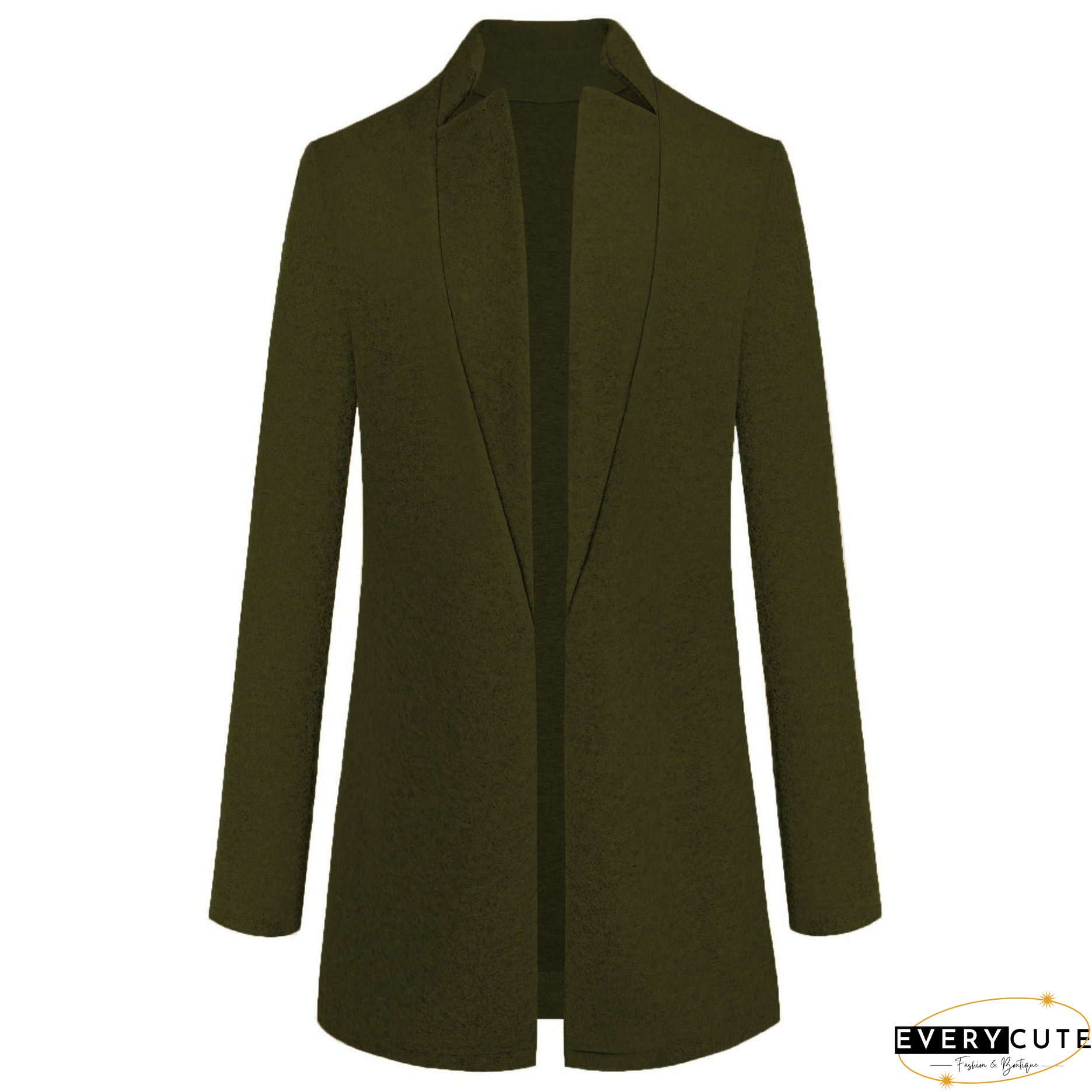Long Wool Coat for Women, Plus Size, Winter Warm