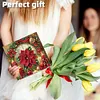 6PCS DIY Diamond Art Greeting Cards Christmas Congratulations Cards & Gifts