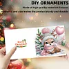 6Pcs Diamond Painting Christmas Greeting Cards Congratulations Cards & Gifts