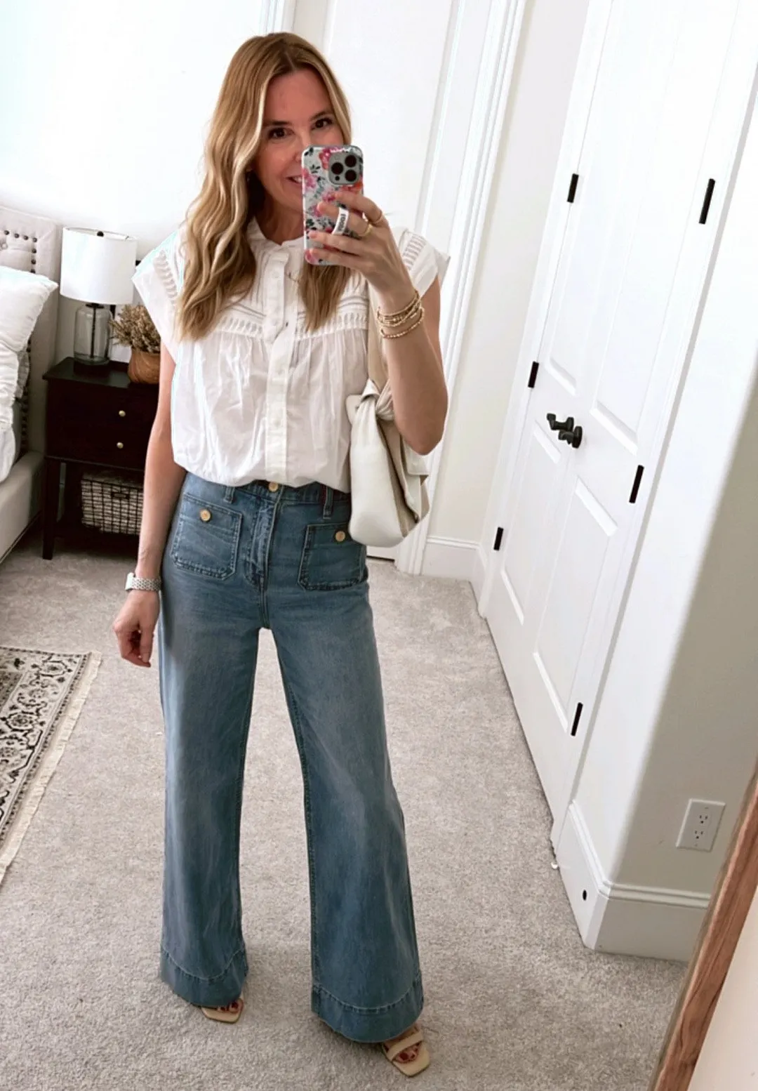 Tummy Control Sailor Wide Leg Trouser(Buy 2 Free Shipping)
