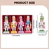 4Pcs Easter Bunny Nutcracker Cute Little Rabbit Pendant for Holiday Decoration
