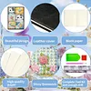 Cat 5D DIY Diamond Art Painting Notebook Kit 50 Pages A5 Rhinestone Art Painting Notebook Kit for Adults Beginners Holiday Birthday Gift