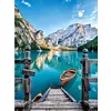 (Multi-Style) Scenery - 11CT Stamped Cross Stitch (Multi-Size)