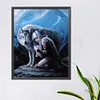 Wolf Girl - Round AB Drills Diamond Painting(45x35cm)