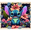 Flowers And Grass Stitch - 11CT Stamped Cross Stitch 55*50cm/21.65*19.69in