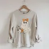 Women's Halloween Lace Ghost Princess Sweatshirt