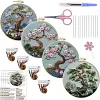 4 Set Bloom Tree Series- Embroidery Kits