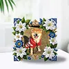 Special Shape Flower Diamond Painting Picture Photo Frame Diamond Art Tabletop Decor