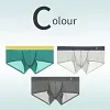 Ice Silk Seamless Transparent Ultra-Thin Boxer Briefs