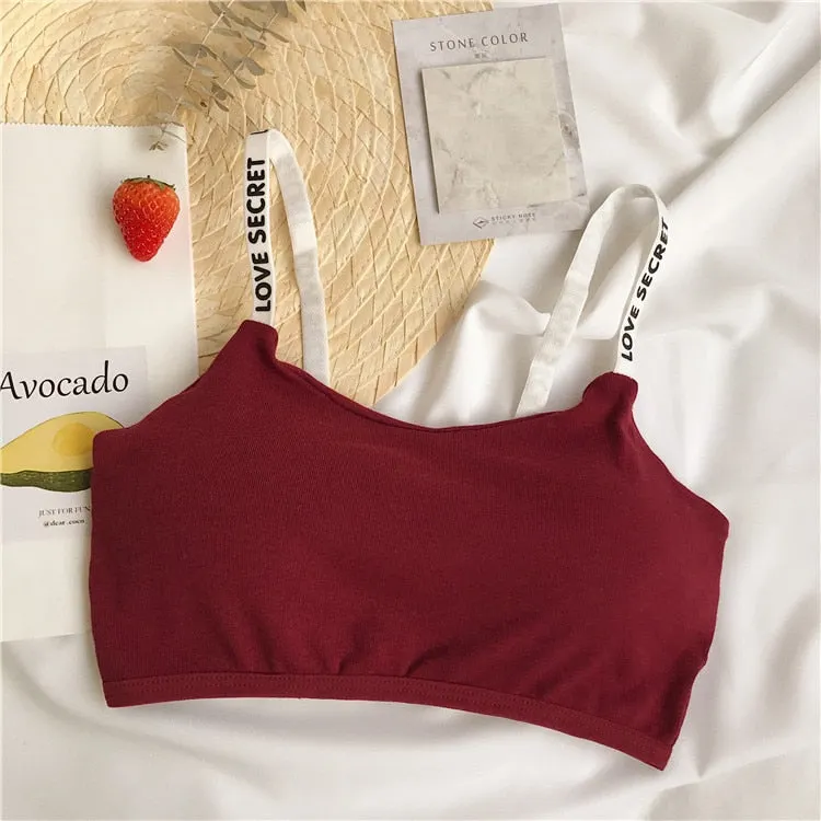 Women Tube Top  Female Sports Underwear Push Up Brassiere Sexy Lingerie Top Sports Tank Up Seamless Soft Underwear Cotton Bra