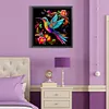 >SALE<5D DIY Full Round Drill Diamond Painting Hummingbird Kit Decor 40x40cm