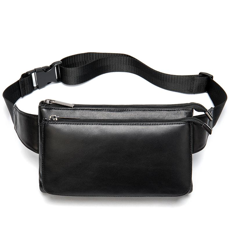 Outdoor Casual Practical Large Capacity Leather Chest Bags