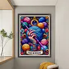 (US Local)Halloween-11CT Stamped Cross Stitch Kit(50x65cm)