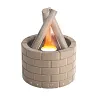 Bonfire Humidifier Large Fog 3D Simulation Flame Humidifier Ultrasonic Essential Oil Aromatherapy Humidifier