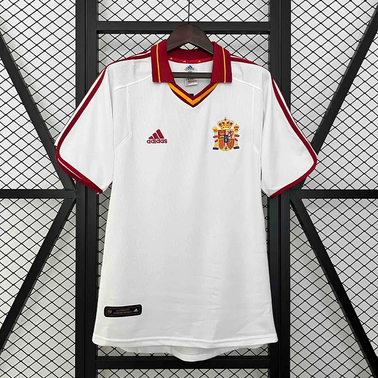 Spain 2000 Retro Away Football Jersey