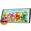 Diamond Painting -DIY Round Drill Small Animal(60x30cm)
