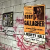 Rory Gallagher - Panneaux en &eacute;tain m&eacute;tallique(20*30cm/30*40cm) - Musique