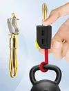 10Pcs 4mm Self-Locking Banana Plug Solder-Free 32A Gold-Plated Banana Connector