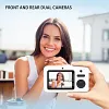 DOPK10000 mAh Power Bank Camera 2 in 1 22.5W Super Fast Charger CCD Retro Camera