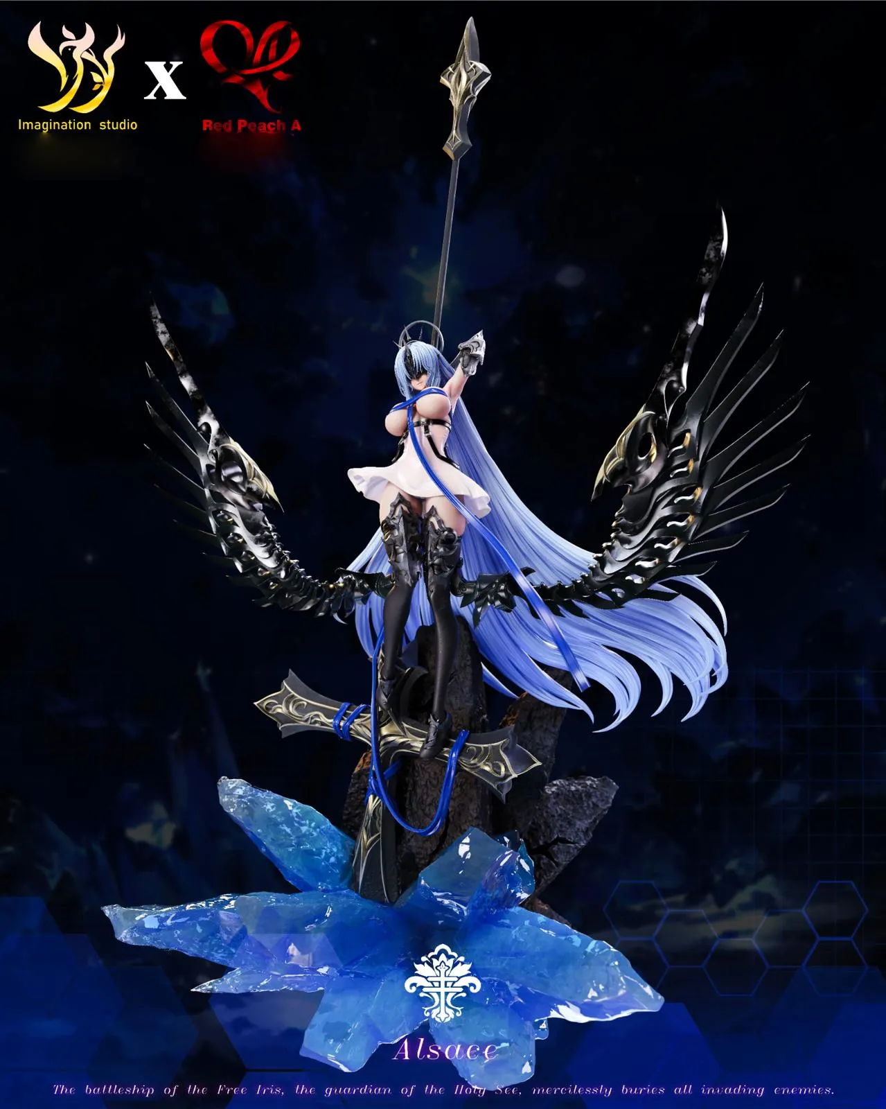 ゆなっぺさん専用 1/6 Scale FFNF Alsace - Azur Lane Resin Statue - Imagination Studio