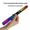 RGB Rhythm Lights, Esports Desktop Double-Row Pickup Lights, Car Atmosphere Lights, Desktop Music Lights
