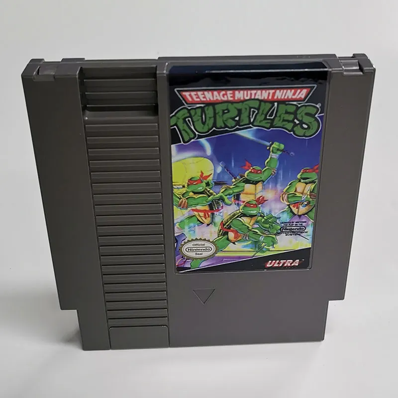 Teenage Mutant Ninja Turtles - T.M.N.T 1 For Nintendo NES - 8 Bit Game Cartridge