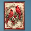 Cardinal-Paint By Numbers Acrylic Painting 30*40CM(Poster style）(HOT)