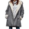 Women's Long Sherpa Lined Jacket