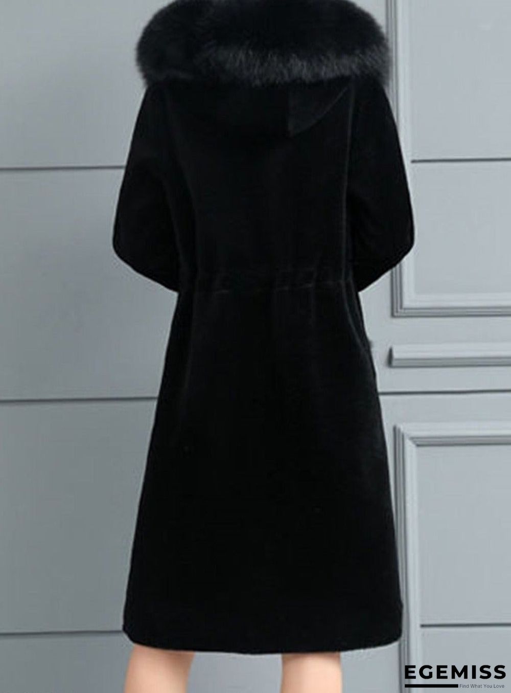 New ins women's medium and long imitation mink coat | EGEMISS