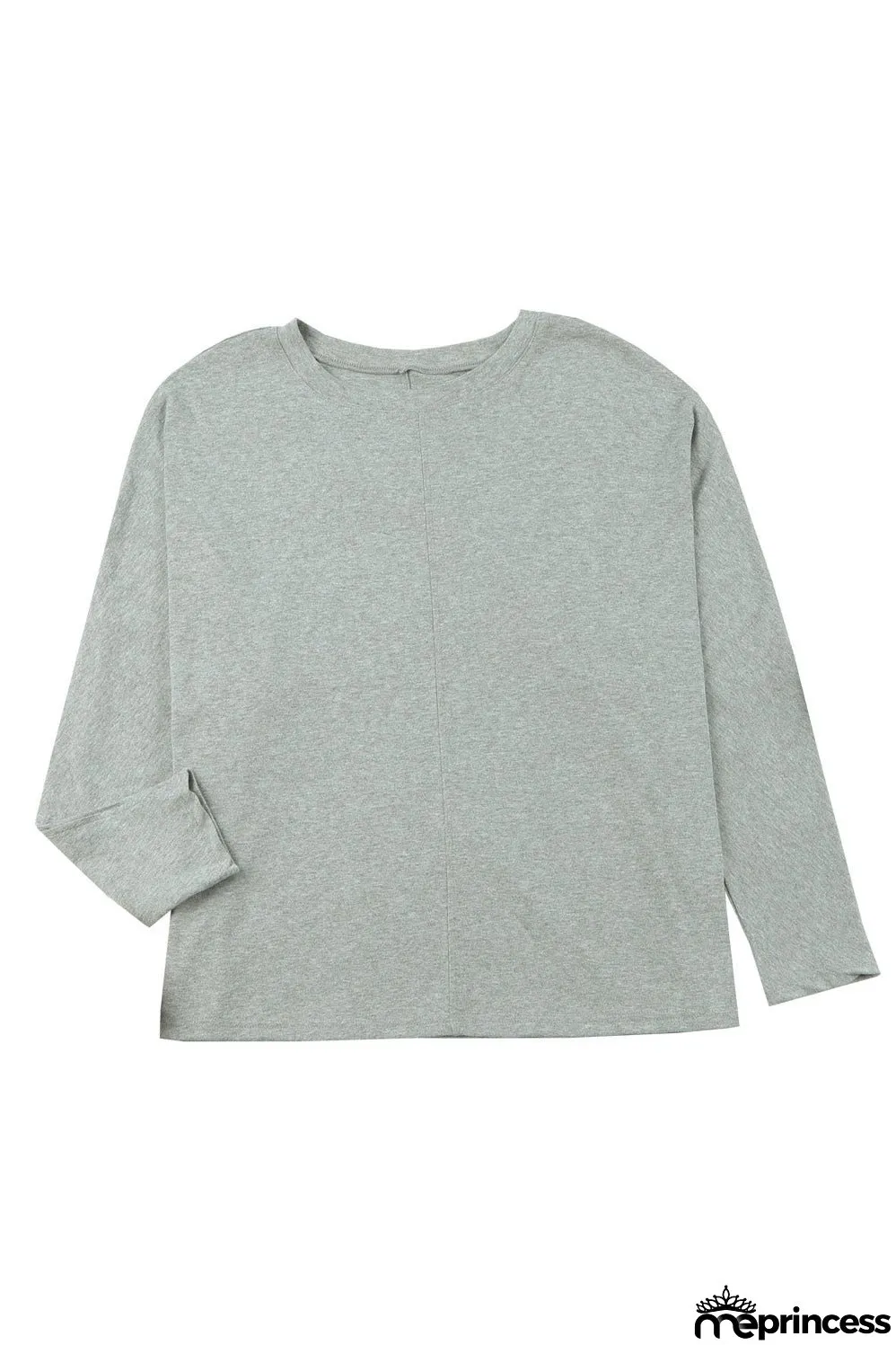 Stripe Long Sleeve Large Fashion Simple V-Neck T-Shirt