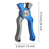 Mini Fishing Scissors Braid Scissors Non Slip Handle Fishing Tool (Blue)
