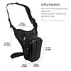Motorcycle Drop Leg Bag Hip Bum Motorcycle Bag Large Capacity for Cycling Riding