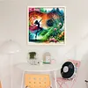 Music Notes Art-11CT Stamped Cross Stitch 40*40cm