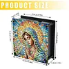 (US Local)Madonna DIY Money Storage Box Diamond Painting Decors for Adults Beginners