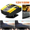 Car Heater 12V 150W Portable Electric Heating Fan Defogger Defroster Demister