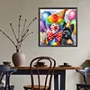 Diamond Painting-5D Full Round Drill Clown(40*40 CM)