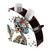 DIY Diamond Painting Kit Triangle Shaped Organizer Box Wooden Storage Box