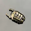 Titanium Alloy EDC Decompression Toy Mecha Beetle Press Push Card Artifact Magnetic Coin Toy Pendant