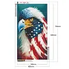 >SALE<5D DIY Full Round Drill Diamond Painting Eagle Kit Home Decoration Art Craft(3)