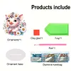 >SALE<Acrylic Daisy Pig Diamond Painting Desktop Ornaments for Bedroom Table Decor
