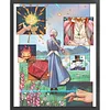 (Big Size)Hayao Miyazaki Animation Howl'S Moving Castle - 11CT Stamped Cross Stitch - 50*60cm