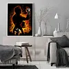 11CT Stamped Iron Man - Cross Stitch Kits~Silhouette cross stitch