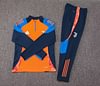 Joyfball 2024/2025 Juventus Half-Pull Training Suit Orange Football Shirt 1:1 Thai Quality