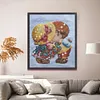 Couple - 9CT Partial Beaded Cross Stitch Kit (27x30cm)