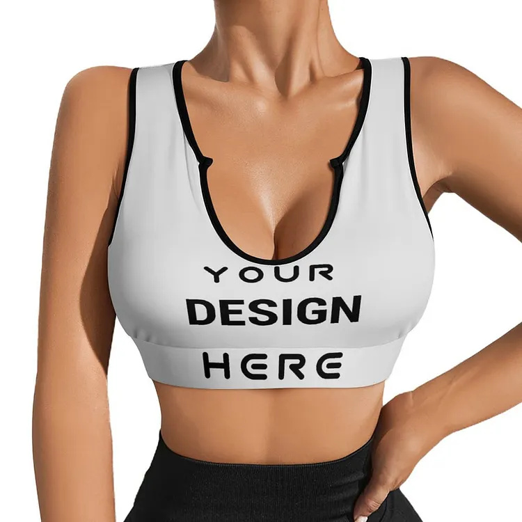 Personalized Design Women's  Yoga Top Full Print