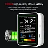5 In 1 Formaldehyde Monitor Carbon Dioxide Detector Home Air Quality Monitor